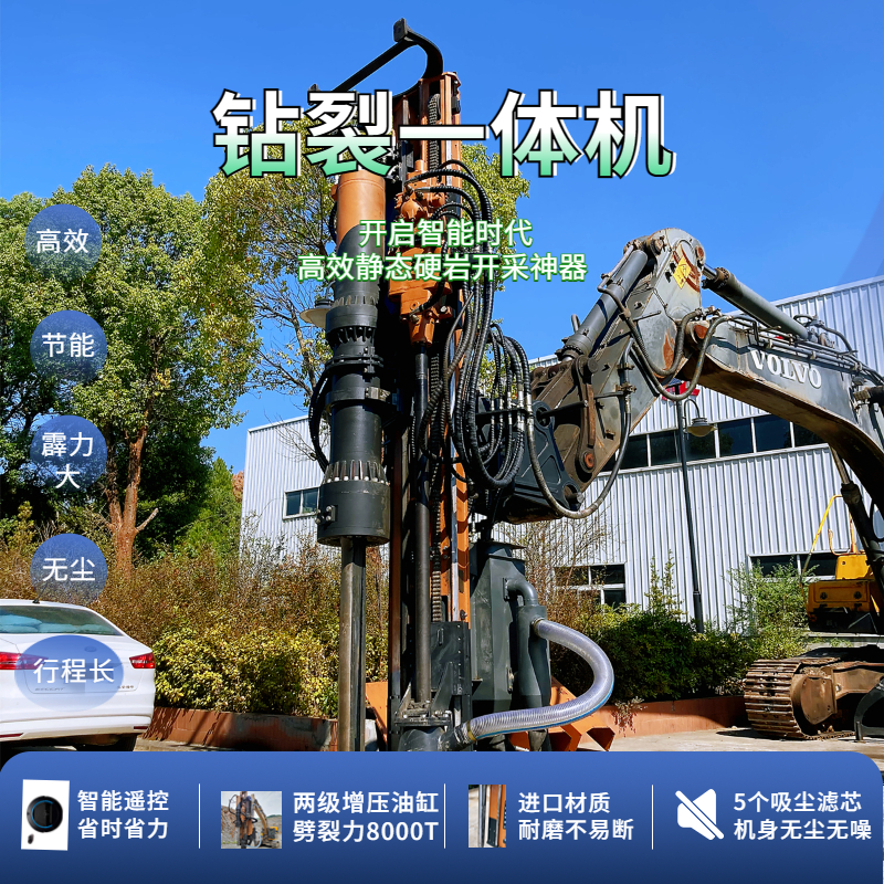 巖石鉆裂機(jī)、鉆劈機(jī)未來(lái)發(fā)展走向如何？